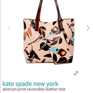 Kate spade New York abstract leather tote